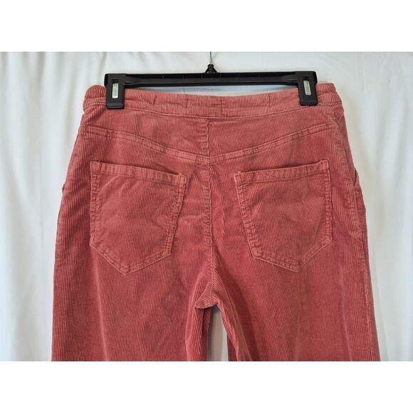 Anthropologie Pilcro Rust High Rise Corduroy Wide Leg Pants 27 X 30 - Picture 8 of 8